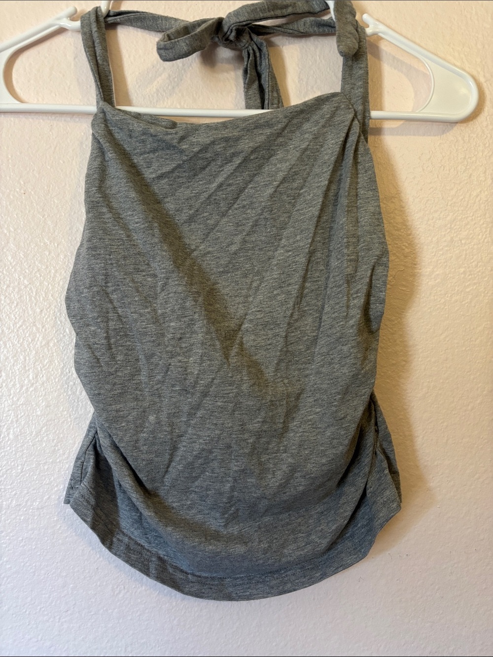 SHEIN Grey Halter Top, Size XS